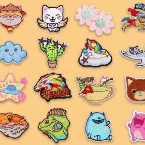 Cute Embroidery Cloth Patches 01