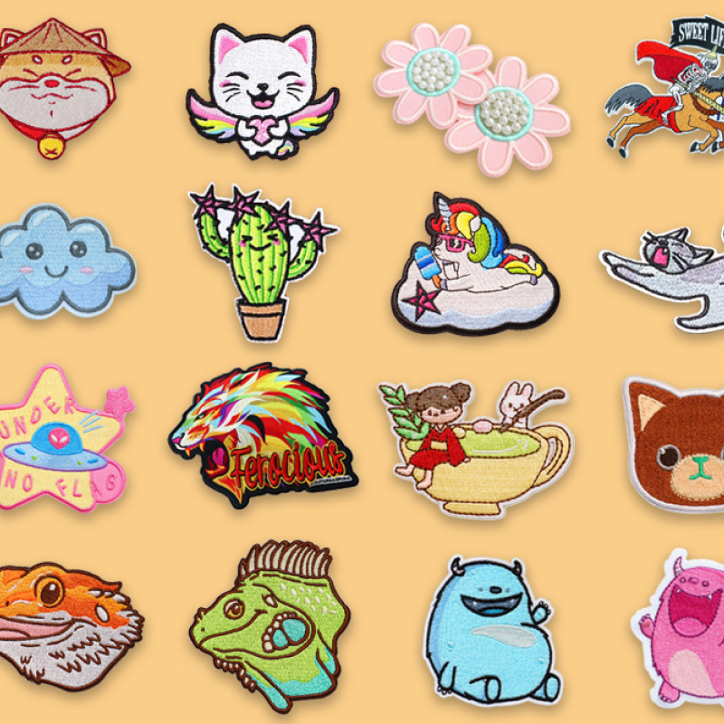 Cute Embroidery Cloth Patches 01