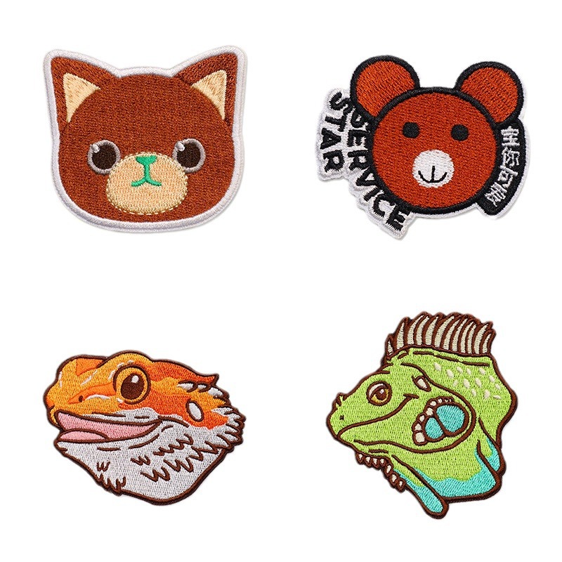 Cute Embroidery Cloth Patches 01 - 图片 3