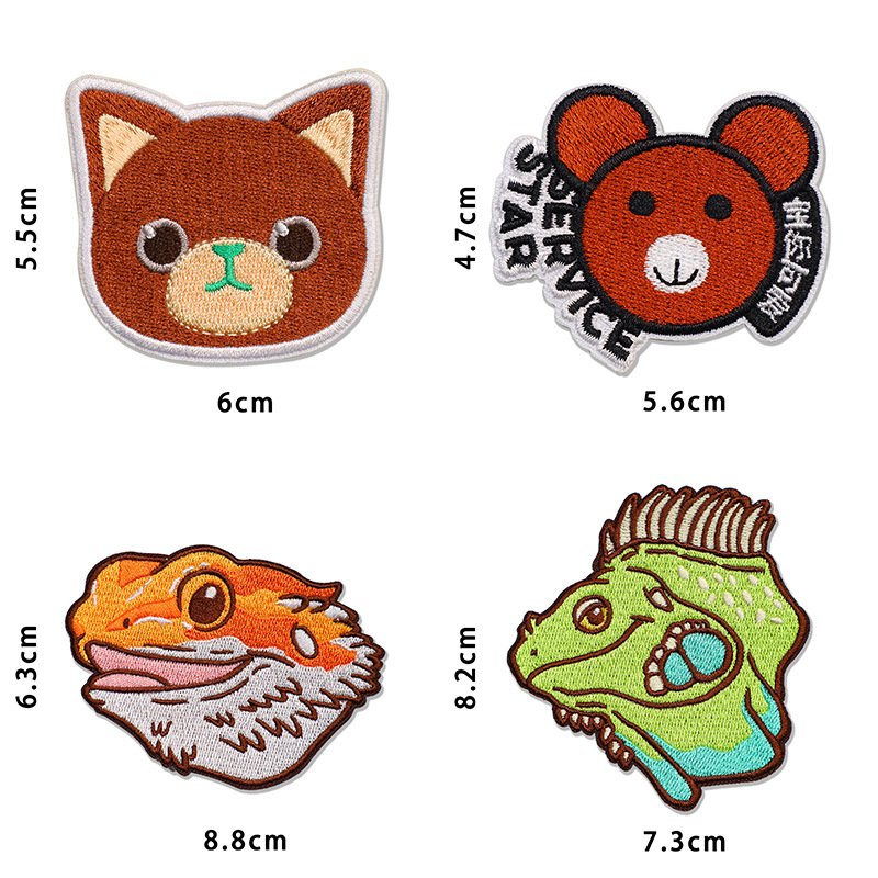 Cute Embroidery Cloth Patches 01 - 图片 7