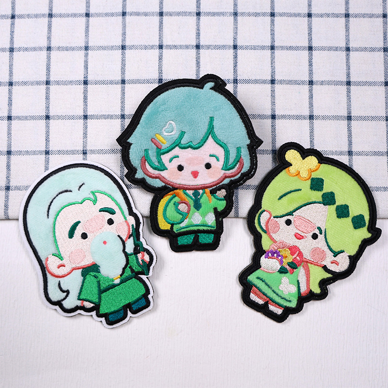 Anime Embroidery Fridge Magnets 01 - 图片 2