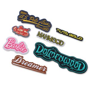 Letter Embroidery Cloth Patches 02