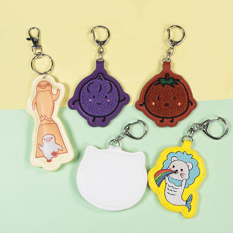 Chenille Towel Key Charms 01