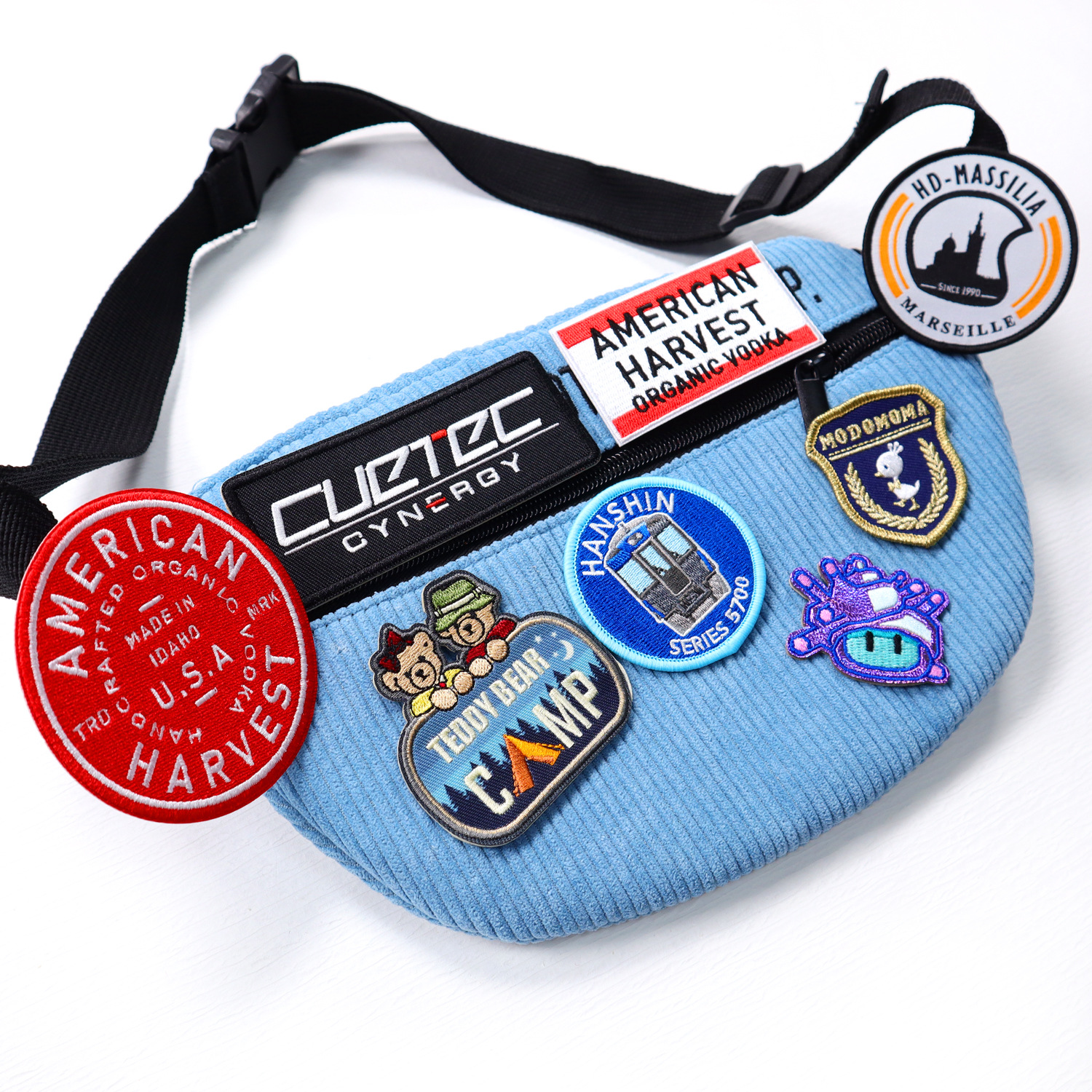 Round Custom Embroidered Badges 01 - 图片 2