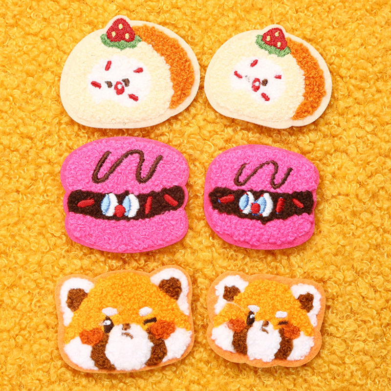 Chenille Towel Embroidery Patches 01 - 图片 4
