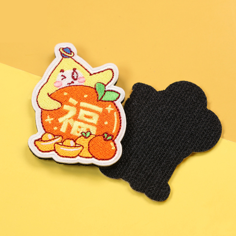 Cartoon Embroidered Velcro Patches 01 - 图片 3