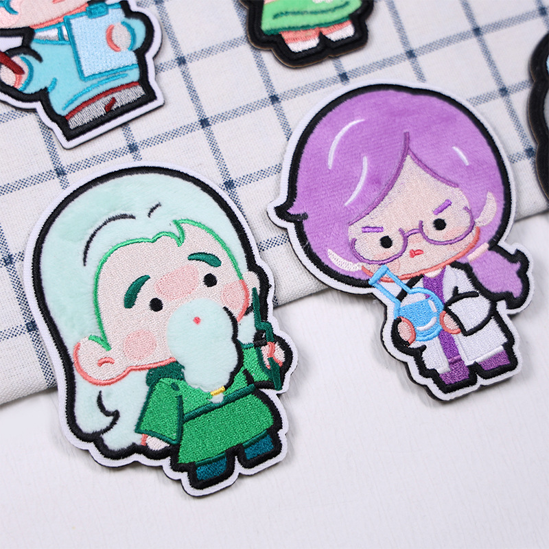 Anime Embroidery Fridge Magnets 01 - 图片 4