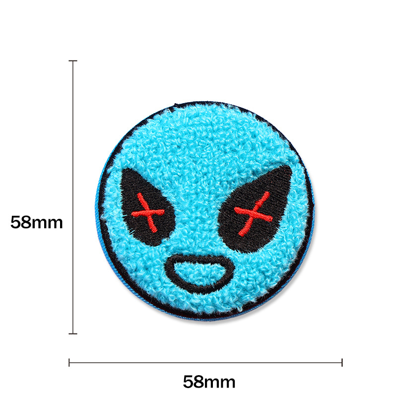 Chenille Towel Tin Badges 01 - 图片 6
