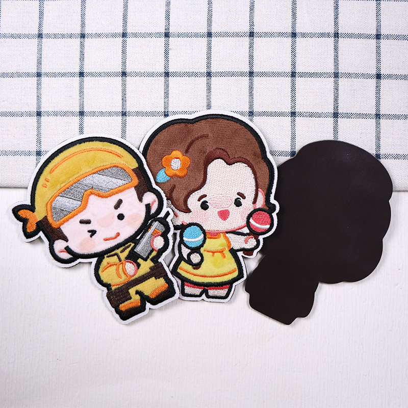 Anime Embroidery Fridge Magnets 01 - 图片 6